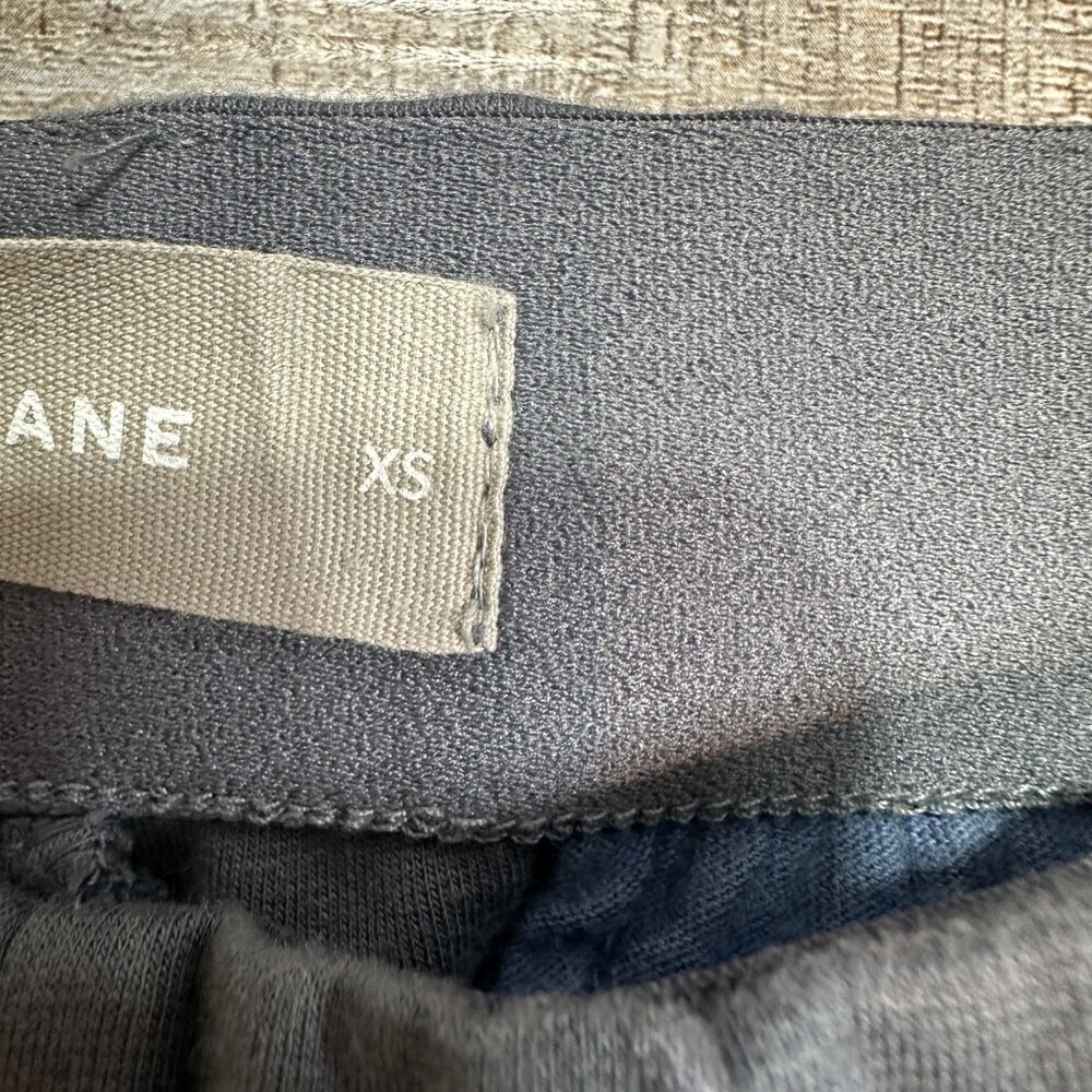 Everlane Dream Pant Elastic Waist Tapered Leg Knit Pants Slate Women XS - Picture 12 of 13